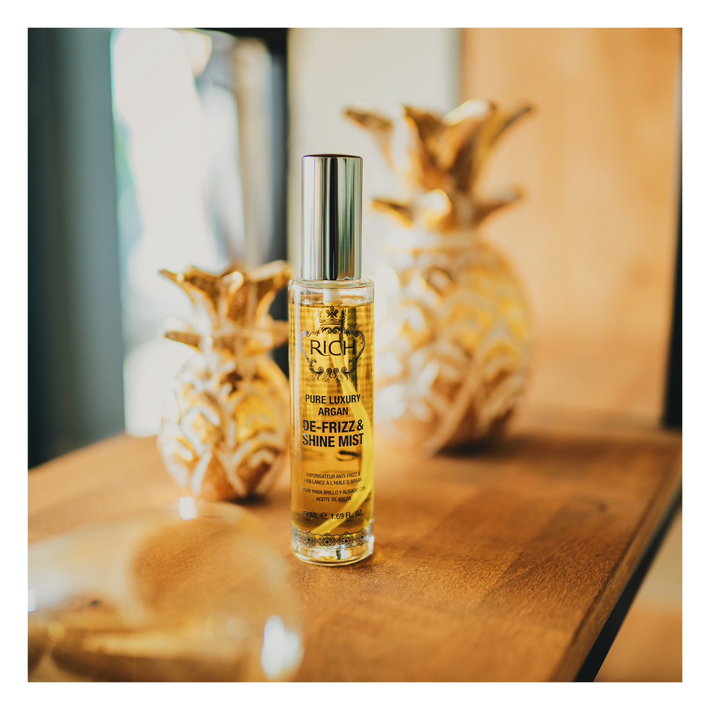Rich Hair Care - De-frizz & Shine Mist - Brume Anti-frisottis et brillance - 50 ML