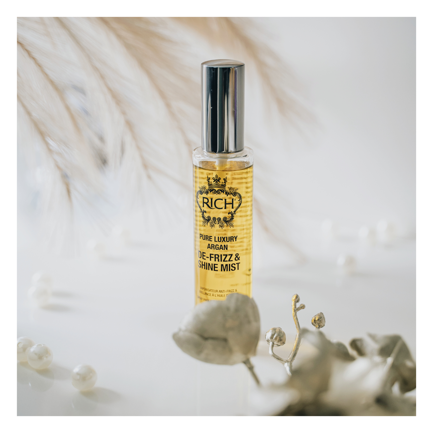Rich Hair Care - De-frizz & Shine Mist - Brume Anti-frisottis et brillance - 50 ML