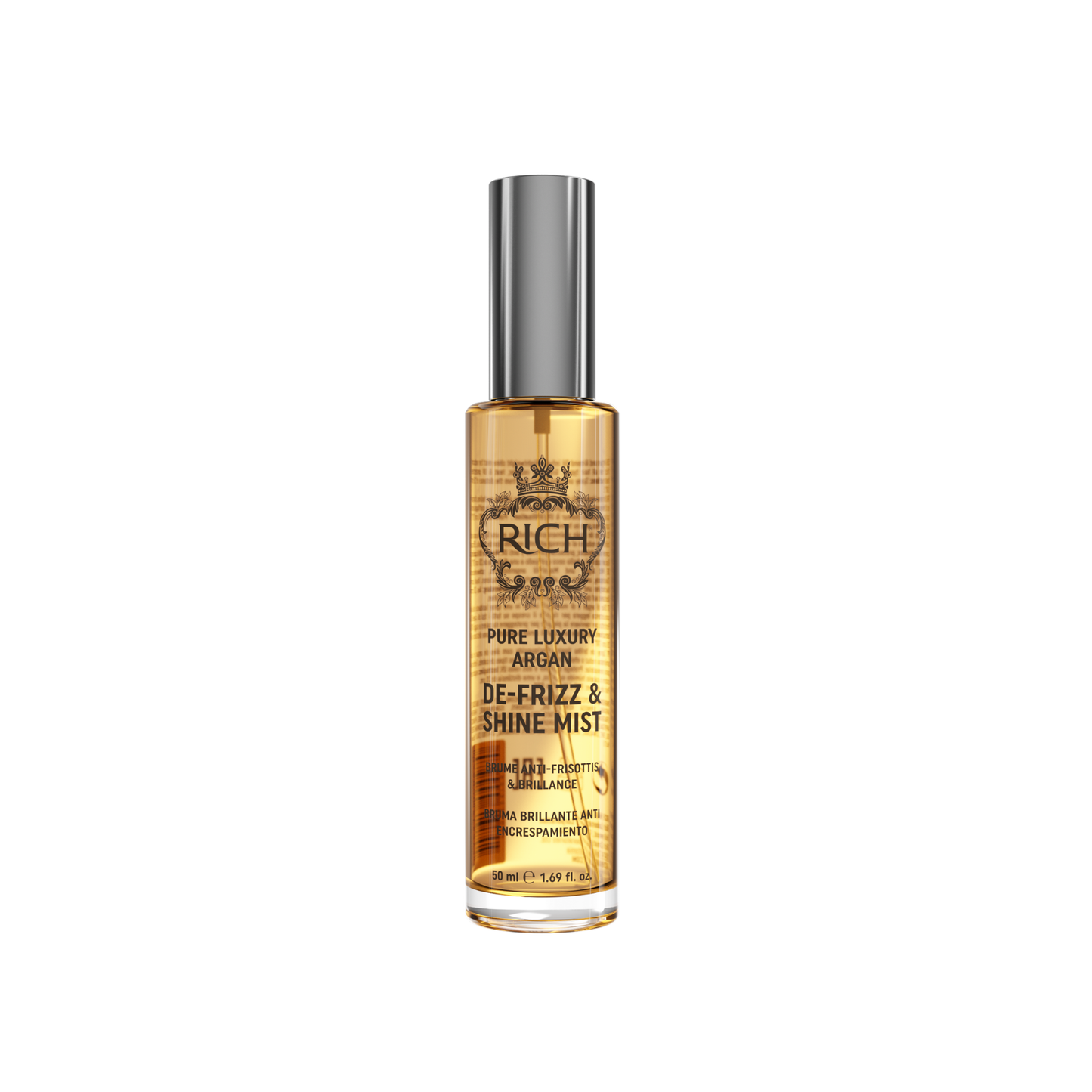 Rich Hair Care - De-frizz & Shine Mist - Brume Anti-frisottis et brillance - 50 ML