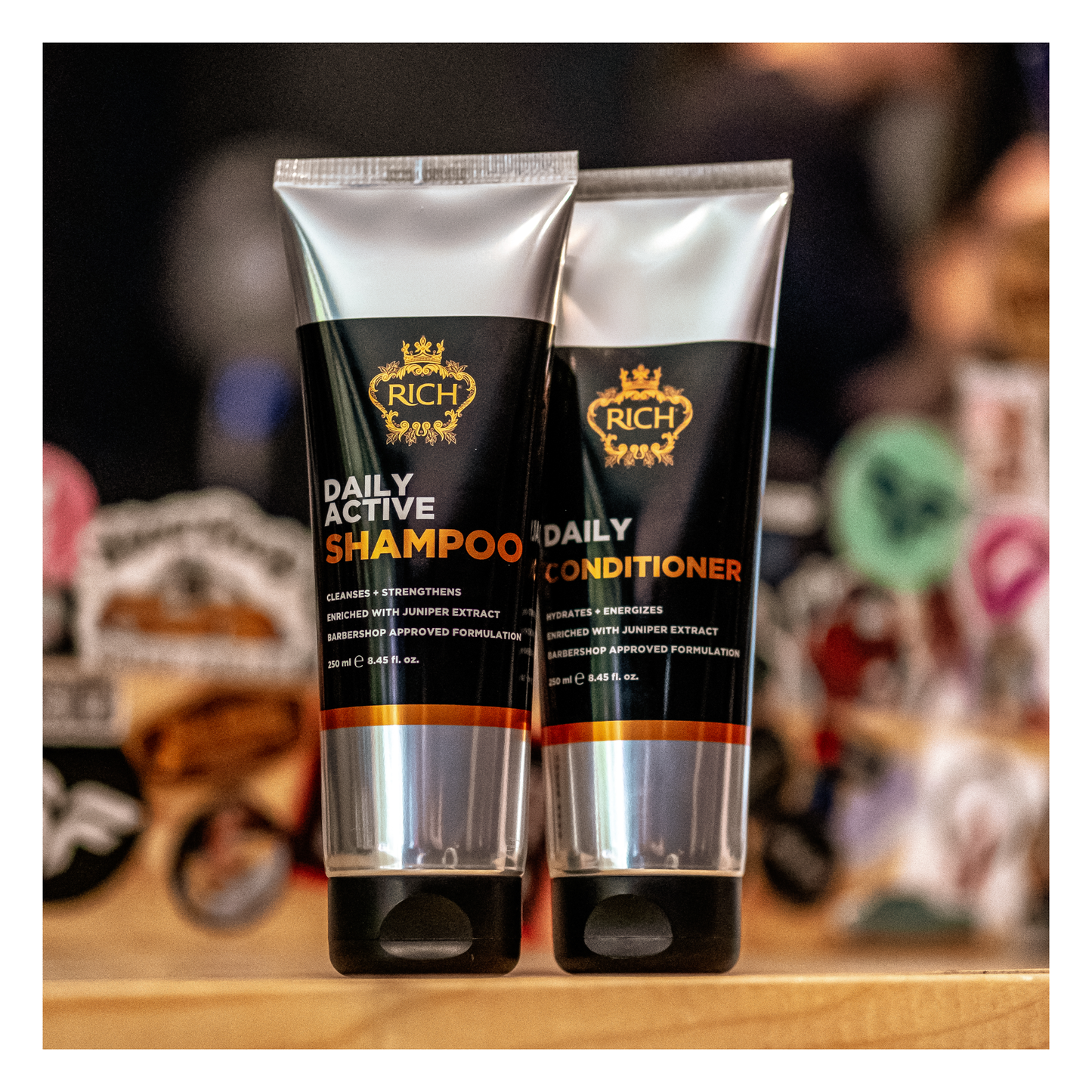 Rich Hair Care - Homme - Shampoing actif quotidien - 250 ML