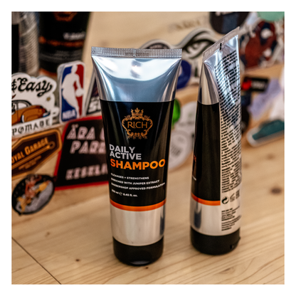 Rich Hair Care - Homme - Shampoing actif quotidien - 250 ML