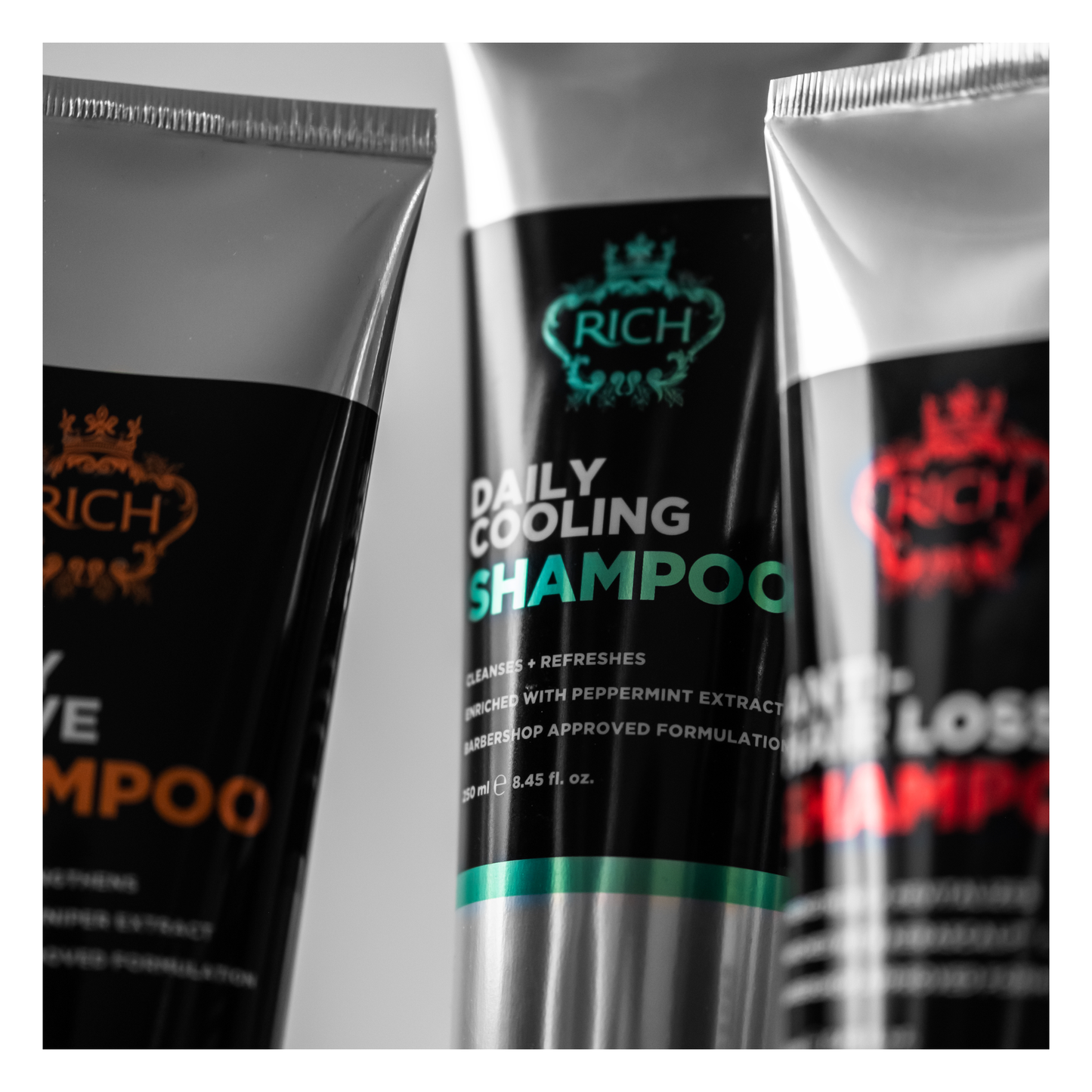 Rich Hair Care - Homme - Shampoing rafraichissant quotidien - 250 ML