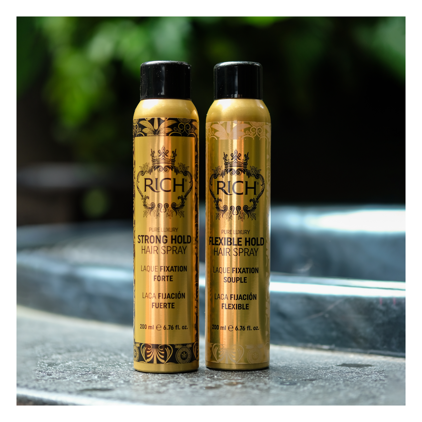 Rich Hair Care - Flexible hold hair spray - Laque fixation souple - 200 ML