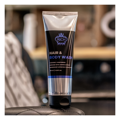 Rich Hair Care - Homme - 2 EN 1 Corps et cheveux - 250 ML