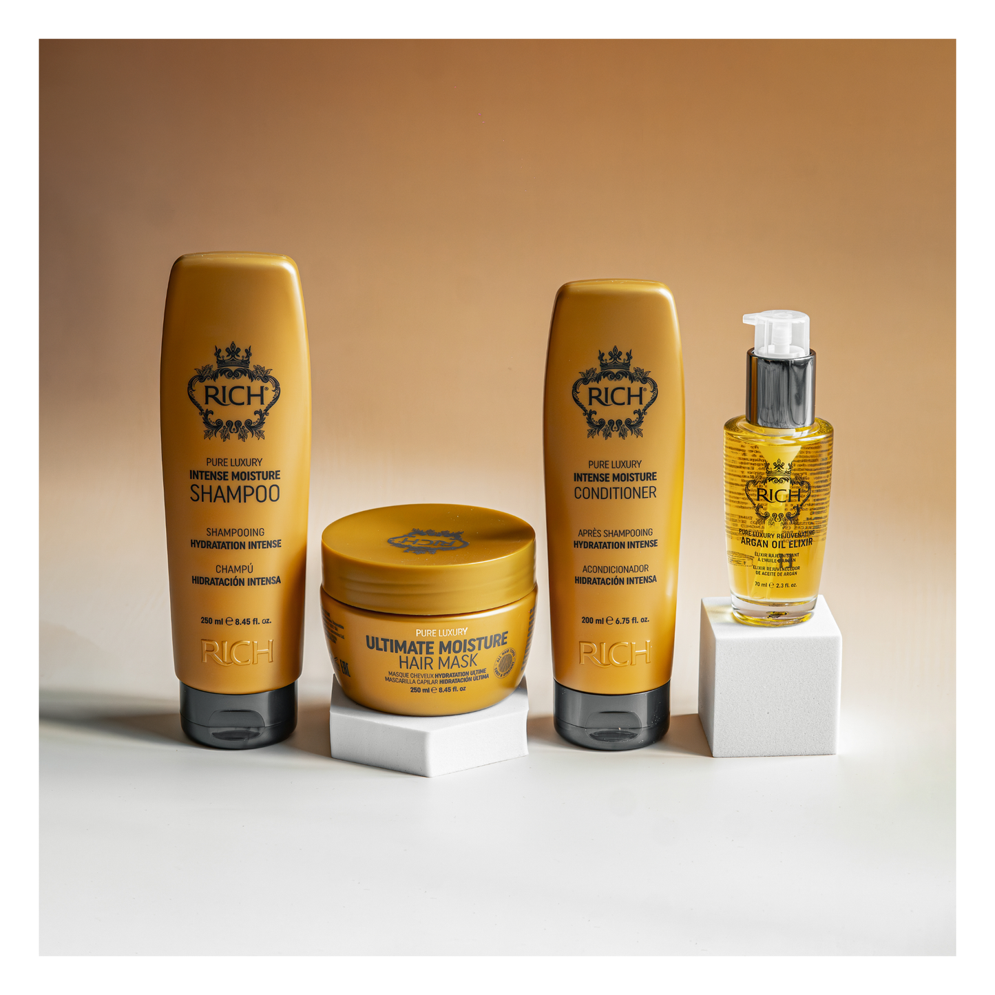 Rich Hair Care - Intense moisture - Après shampoing hydratation intense - 200 ML