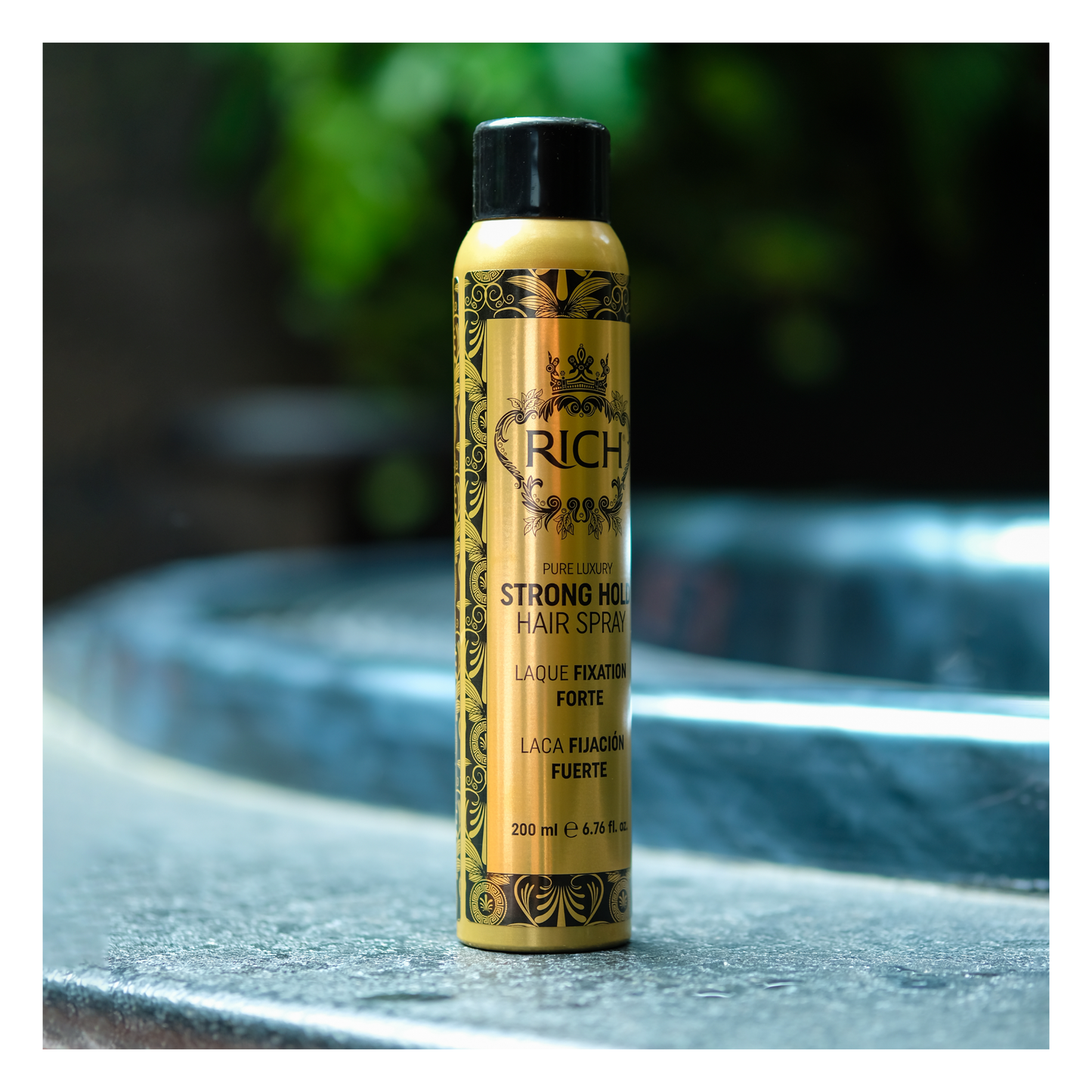 Rich Hair Care - Strong hold hair spray - Laque fixation forte - 200 ML