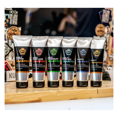 Rich Hair Care - Homme - 2 EN 1 Corps et cheveux - 250 ML