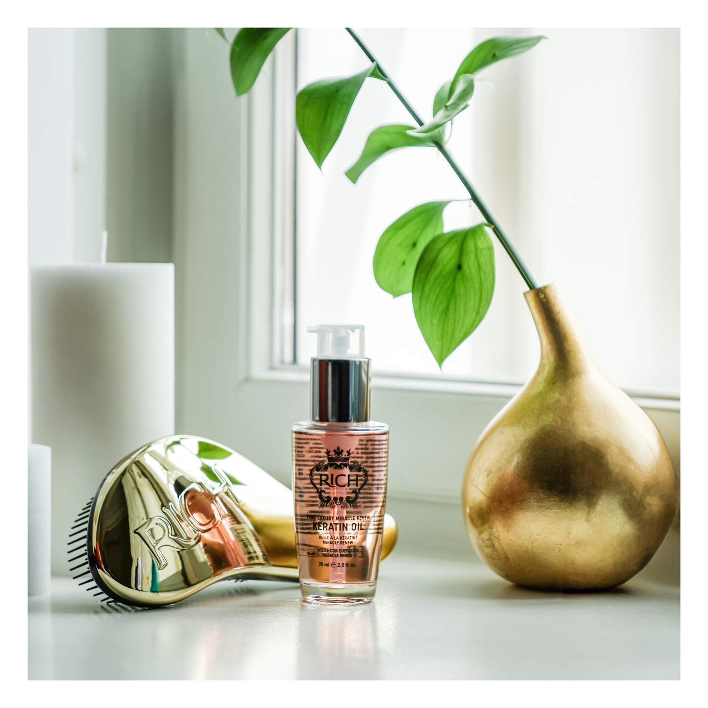 Rich Hair Care - Miracle Renew Keratin - Huile à la kératine - 70 ML