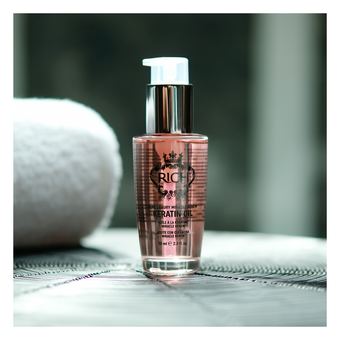 Rich Hair Care - Miracle Renew Keratin - Huile à la kératine - 70 ML