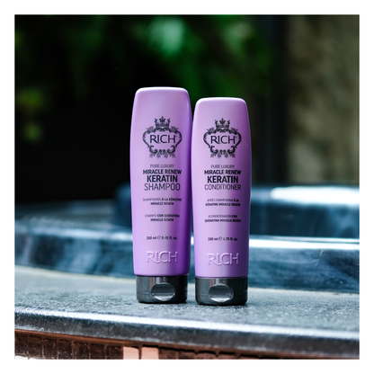 Rich Hair Care - Miracle Renew Keratin - Shampoing à la kératine - 250 ML