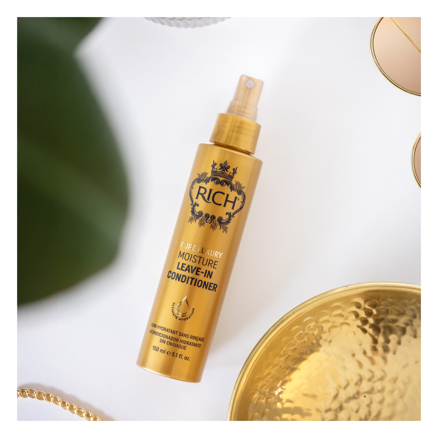 Rich Hair Care - Moisture - Soin hydratant sans rinçage - 150 ML