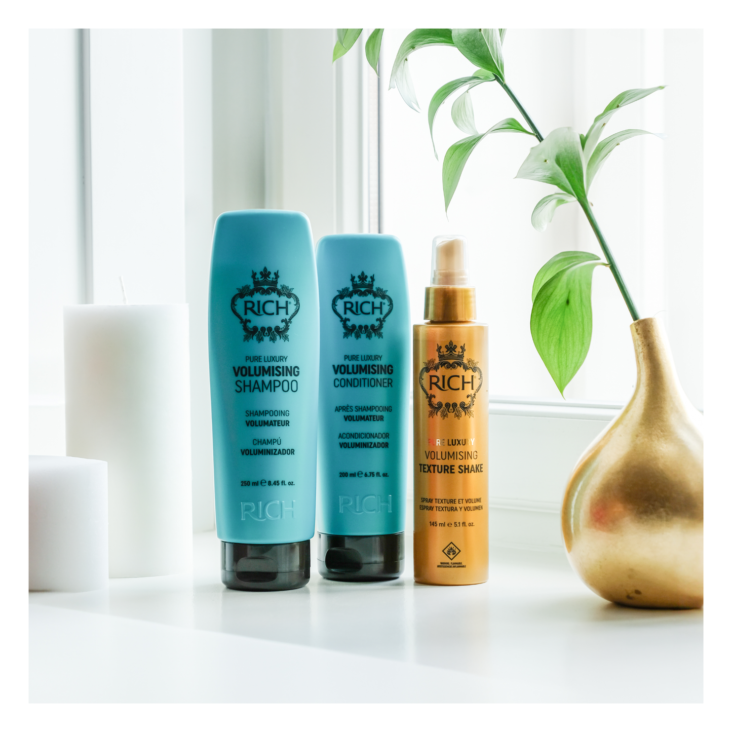 Rich Hair Care - Volumising - Spray texture et volume - 145 ML