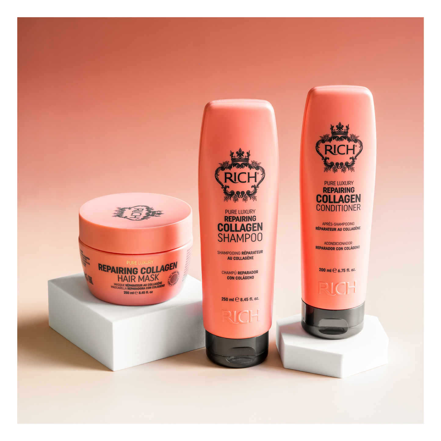 Rich Hair Care - Repairing Collagen - Masque réparateur au collagène - 250 ML