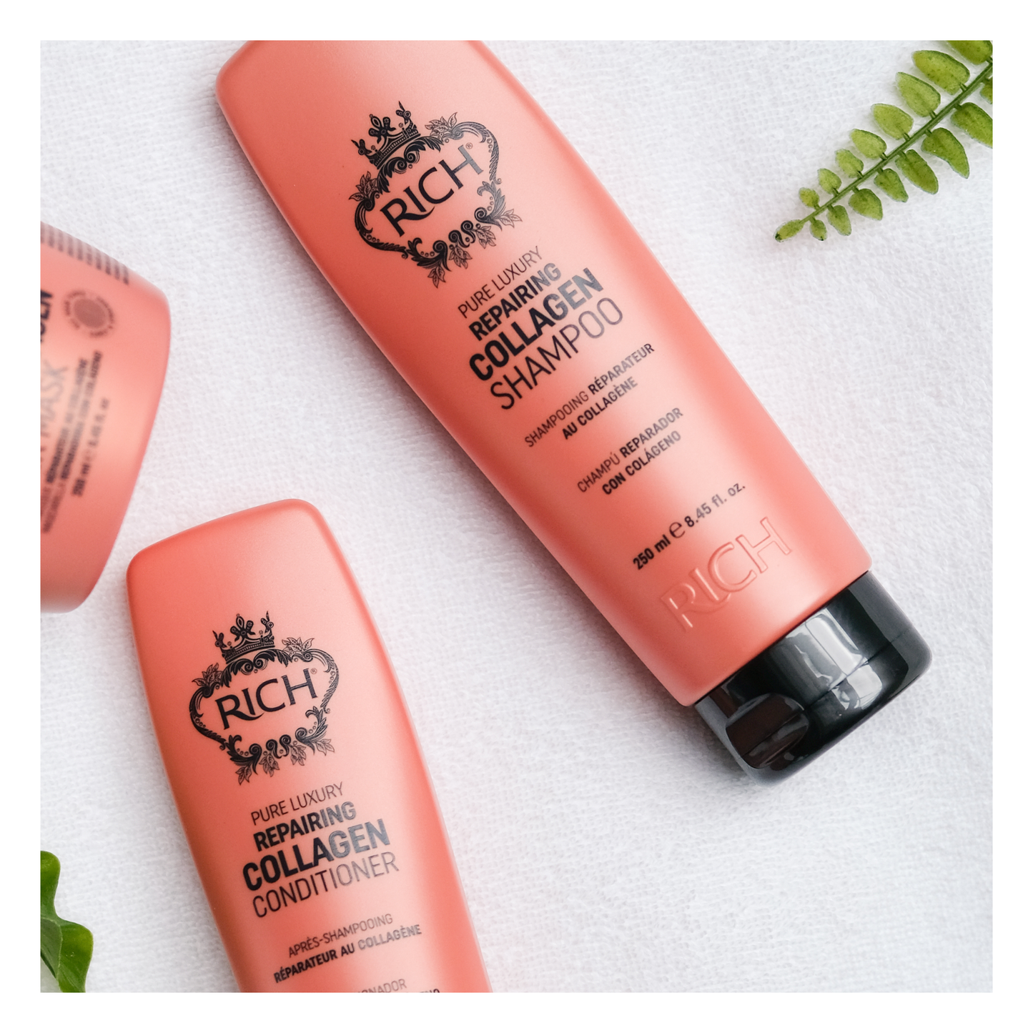 Rich Hair Care - Repairing Collagen - Shampoing réparateur au collagène - 250 ML