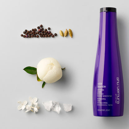 Shu uemura - Shampooing anti reflets jaunes - Cheveux blonds - YUBI - 300ml