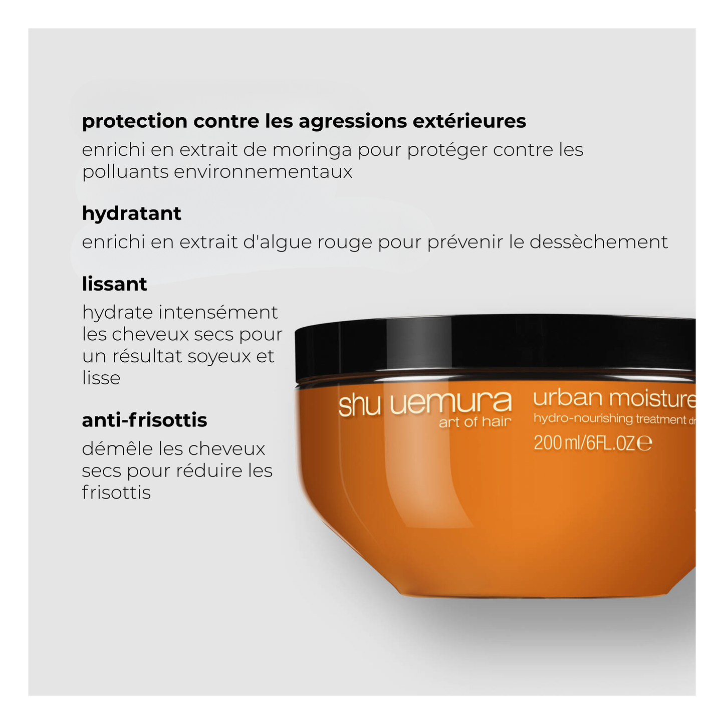 Shu Uemura - Urban Moisture - Masque - 200 ML