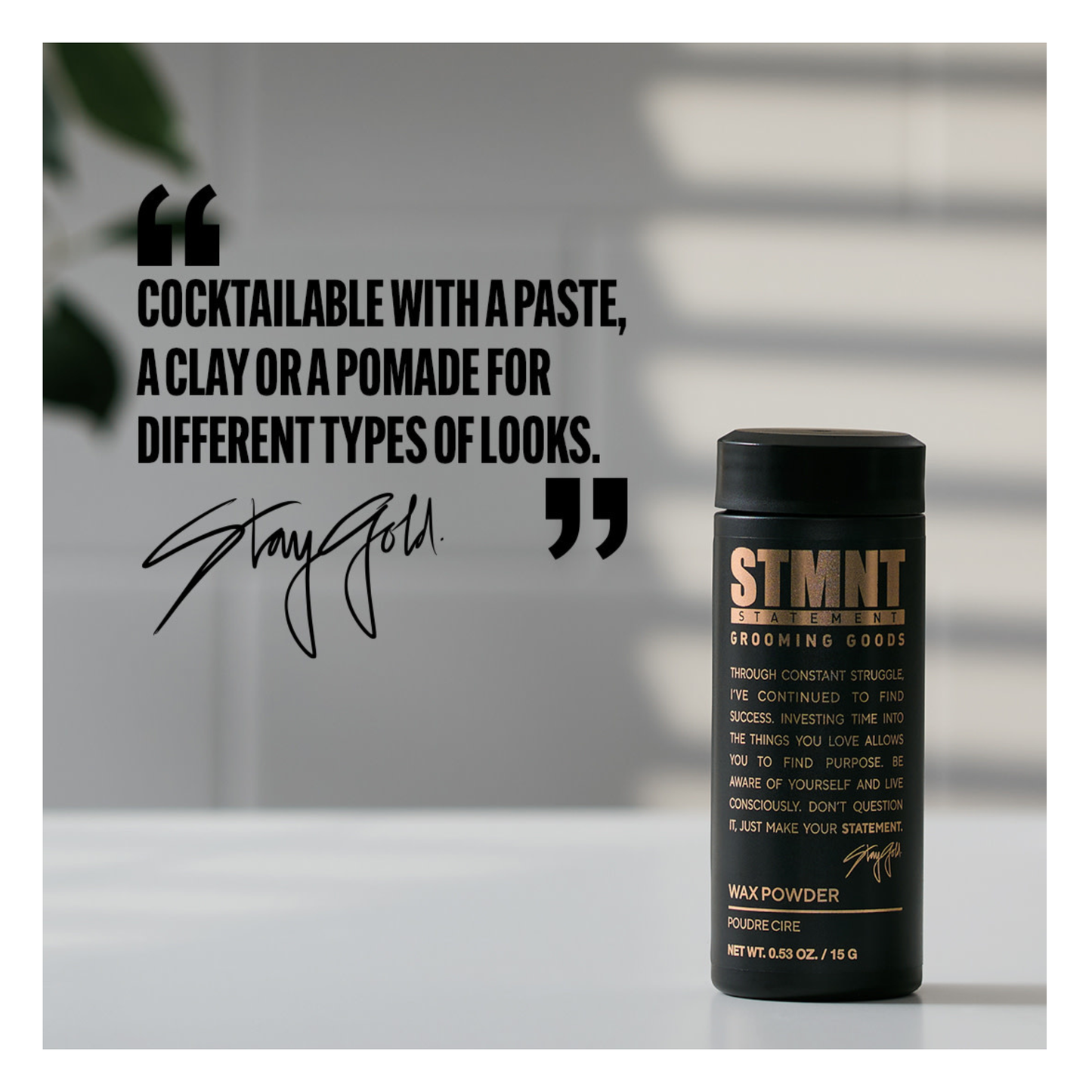 Statement - Staygold - Poudre de cire - 15 G