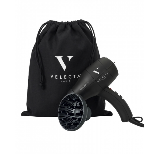 VELECTA - Coffret  Sèche Cheveux - ICONIC 1.7 Noir + Diffuseur