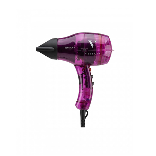 Velecta - Sèche Cheveux - TGR 1.7 - Transparent Fuchsia