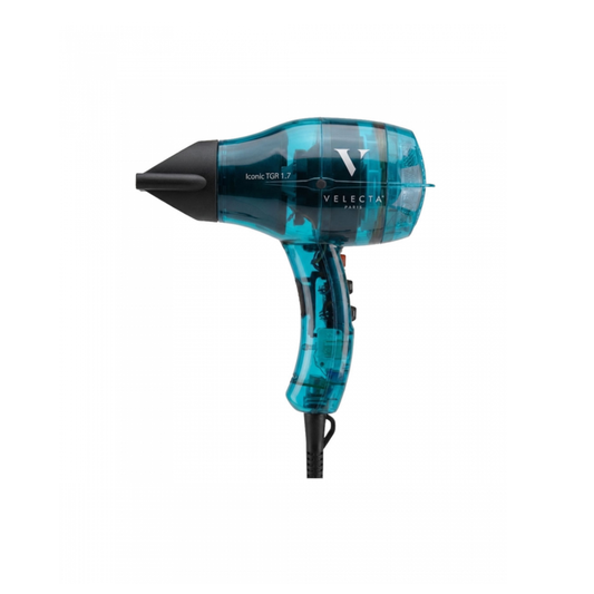 Velecta - Sèche Cheveux - TGR 1.7 - Transparent Turquoise