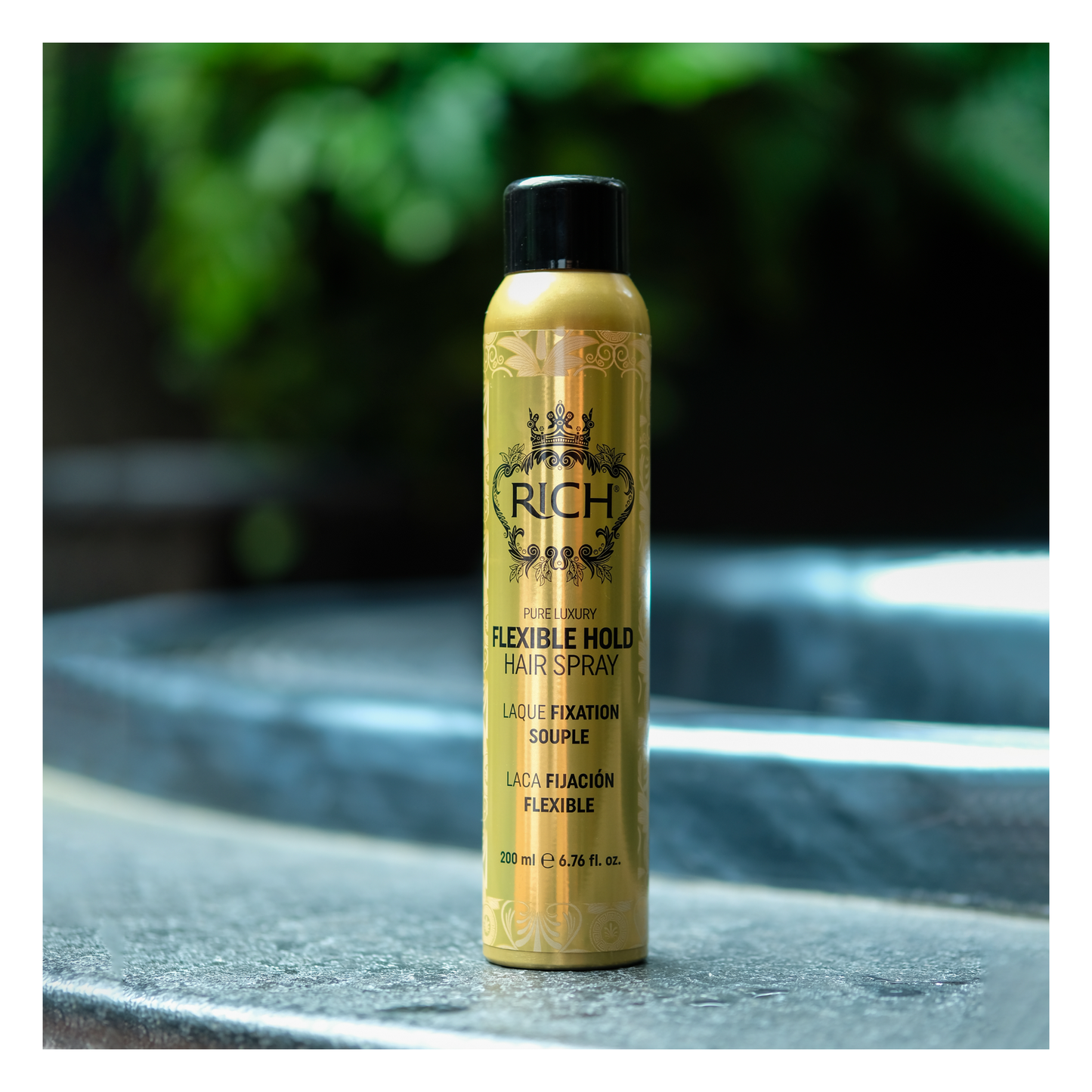 Rich Hair Care - Flexible hold hair spray - Laque fixation souple - 200 ML
